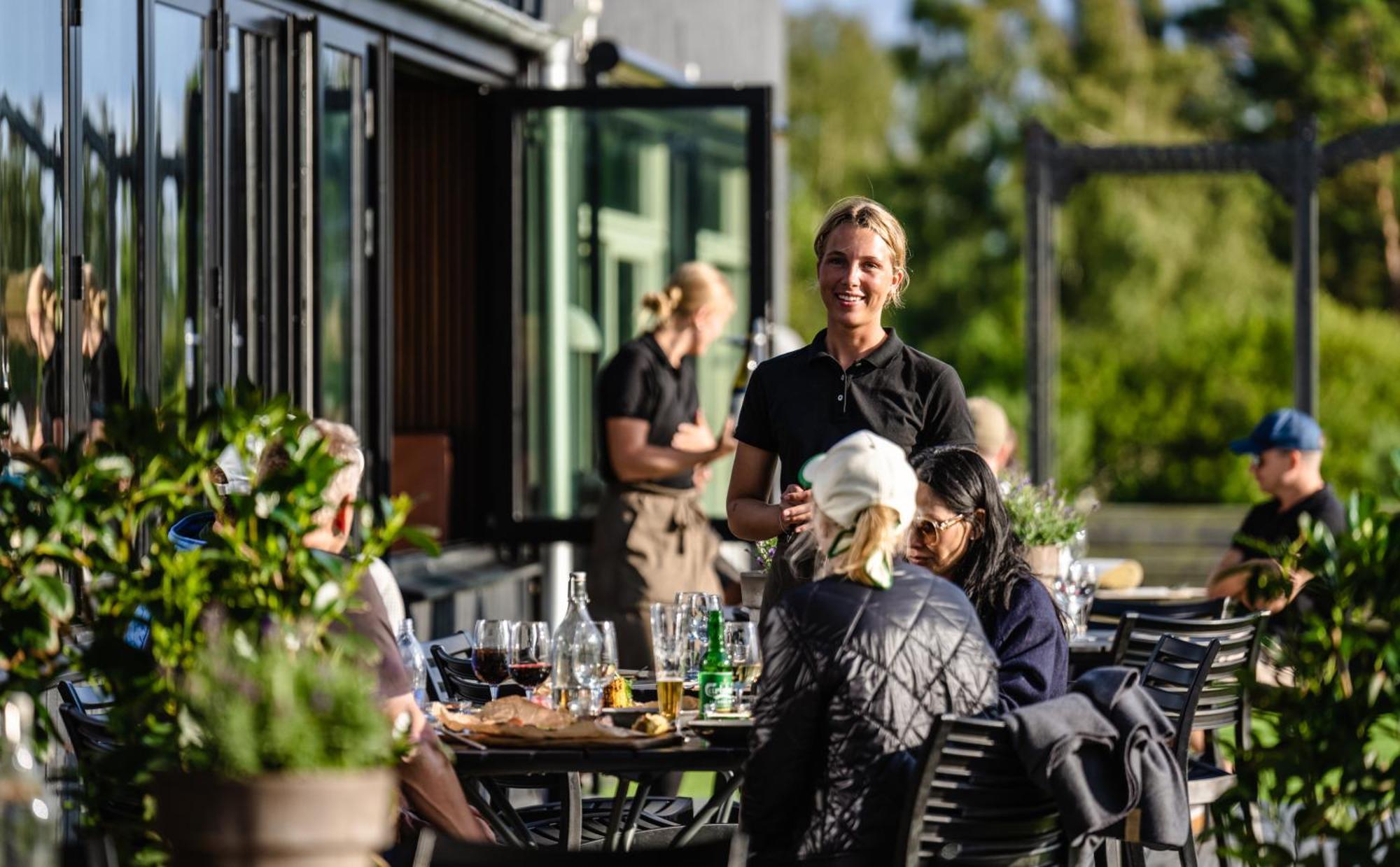 Halmstad Golfarena Stugor Dış mekan fotoğraf