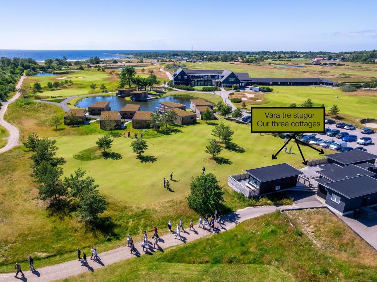 Halmstad Golfarena Stugor Dış mekan fotoğraf